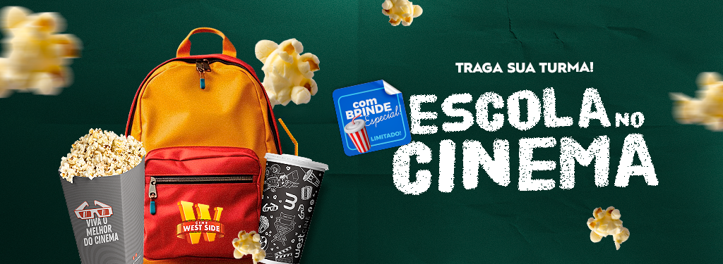 PROMOÇÃO - ESCOLA NO CINEMA!